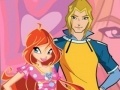 Spel Winx Love: Round Puzzle - Happy Valentine`s Day