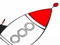 Spel Rocket coloring game