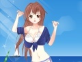 Spel Anime summer girl dress up game