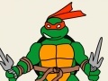 Spel Coloring Teenage Mutant Ninja Turtles
