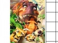 Spel Ice Age 3. Dawn of the Dinosaurs puzzle