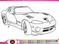 Spel Sports Car Coloring Game