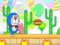 Spel Doraemon looks at a pie