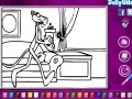 Spel Pink Panther Online Coloring