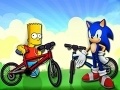 Spel Simpson vs Sonic
