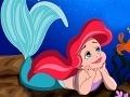 Spel Mermaid Ariel Coloring