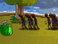 Spel Fruit Zombie Defense 3 
