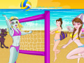 Spel Princess Vs Monster High Beach Voleyball
