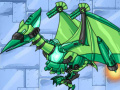 Spel Combine! Dino Robot - Ptera Green 