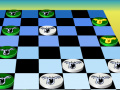 Spel Checkers Board 