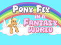 Spel Pony fly in a fantasy world