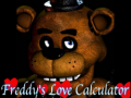 Spel Five nights at Freddy's: Freddy's Love Calculator