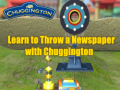Spel Learn to Throw a Newspaper with Chuggington
