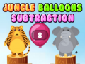 Spel Jungle Balloons Subtraction
