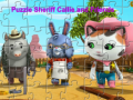 Spel Puzzle Sheriff Kelly and Friends