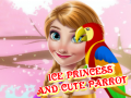 Spel Ice Princess And Cute Parrot
