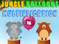 Spel Jungle balloons multiplication