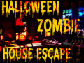 Spel Halloween Zombie House Escape