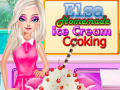 Spel Elsa Homemade Ice Cream Cooking