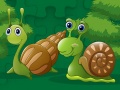 Spel Cute Snails Jigsaw