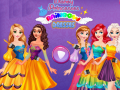Spel Disney Princesses Rainbow Dresses