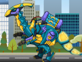 Spel Combine! Dino Robot 7 Lightning Parasau Plus
