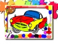 Spel Racing Cars Coloring Book