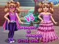Spel Little Girl Superhero vs Princess