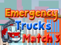 Spel Emergency Trucks Match 3