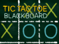 Spel Tic Tac Toe Blackboard