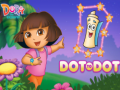 Spel Dora The explorer Dot to Dot