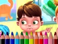 Spel Back To School: Baby Coloring Book