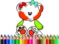 Spel Back to School: Sweet Bear Coloring