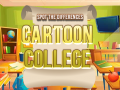 Spel Spot the Differences Cartoon College