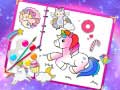 Spel Fabulous Cute Unicorn Coloring Book