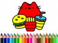 Spel Back To School: Cute Cats Coloring