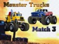 Spel Monsters Trucks Match 3