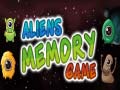 Spel Aliens Memory Game