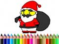 Spel Back To School: Santa Claus Coloring
