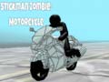 Spel Stickman Zombie: Motorcycle