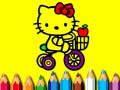 Spel Back To School: Sweet Kitty Coloring
