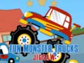 Spel Fun Monster Trucks Jigsaw