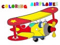 Spel Coloring Book Airplane