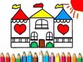 Spel Doll House Coloring Book