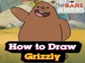 Spel We Bare Bears How to Draw Grizzly