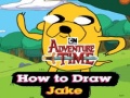 Spel Adventure Time How to Draw Jake