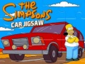 Spel The Simpsons Car Jigsaw