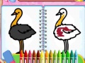 Spel Coloring Birds Game
