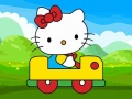 Spel Cute Kitty Car Jigsaw