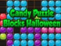 Spel Candy Puzzle Blocks Halloween